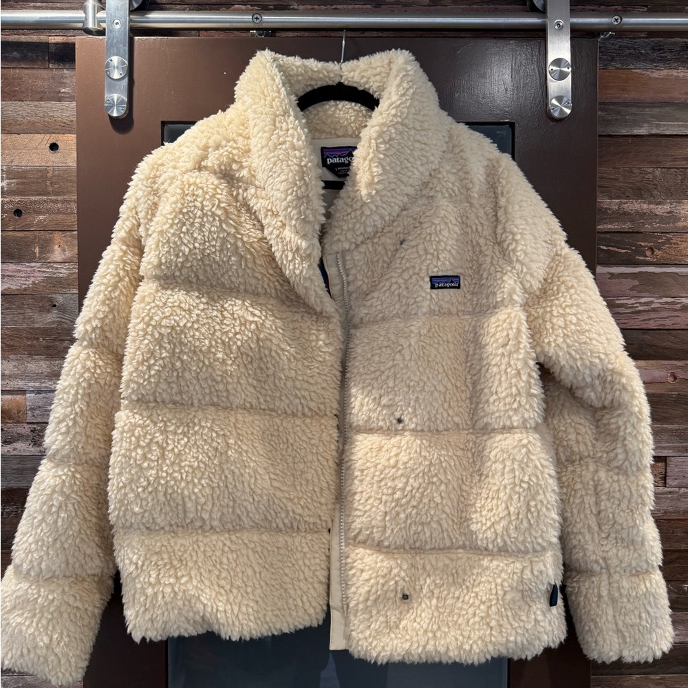 NWT!! Patagonia Cream High Pile Fleece Jacket